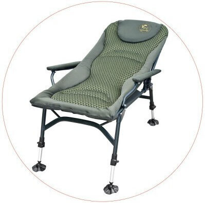 Baracuda Liegestuhl-Sessel Strand Aluminium Khaki