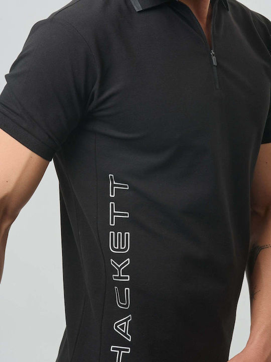 Polo Bluse Black