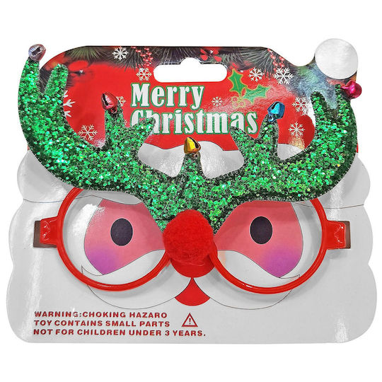 Accesorii de Crăciun Ochelari cu Model Reni 14x16cm. 12bucbuc.