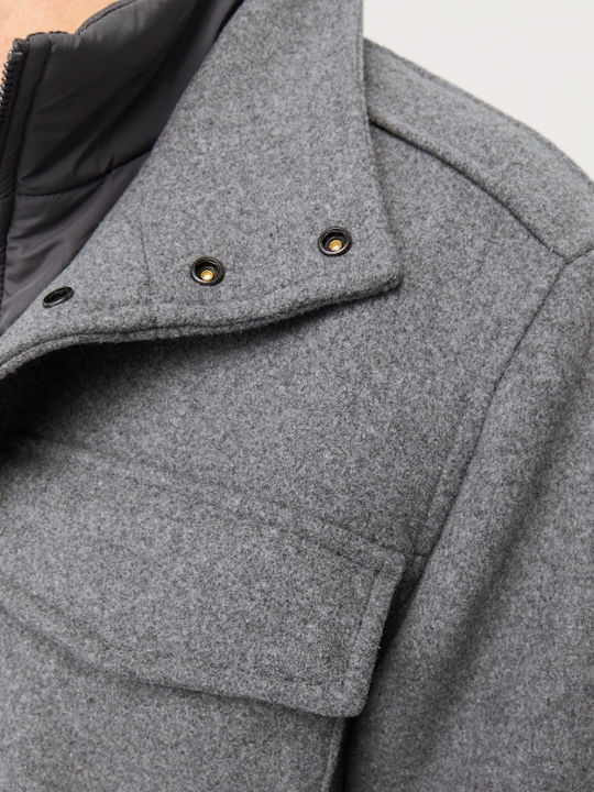 Jacket Grey Melange