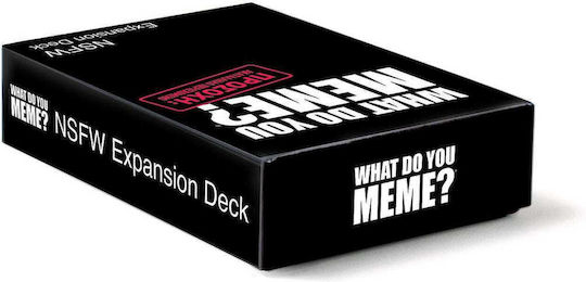 Разширение на играта What Do You Meme? NSFW за 3+ играчи 18+ години (EN) AS