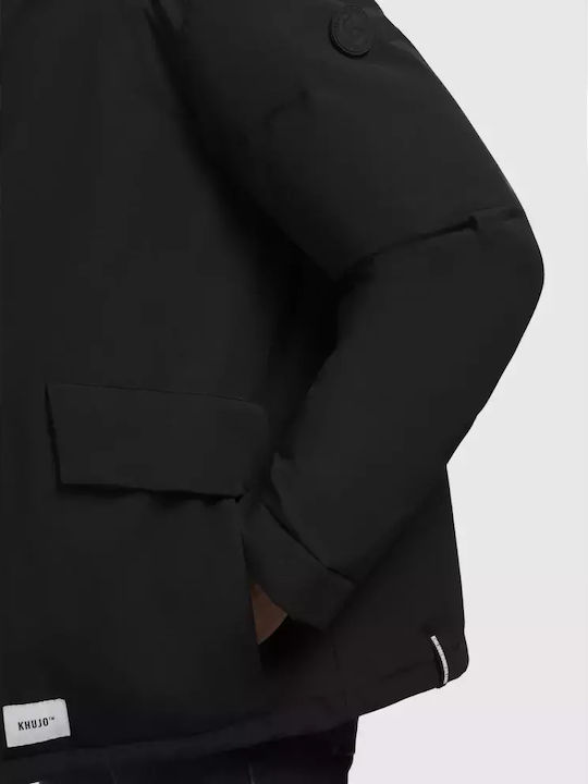 Geacă de Iarnă Puffer Negru