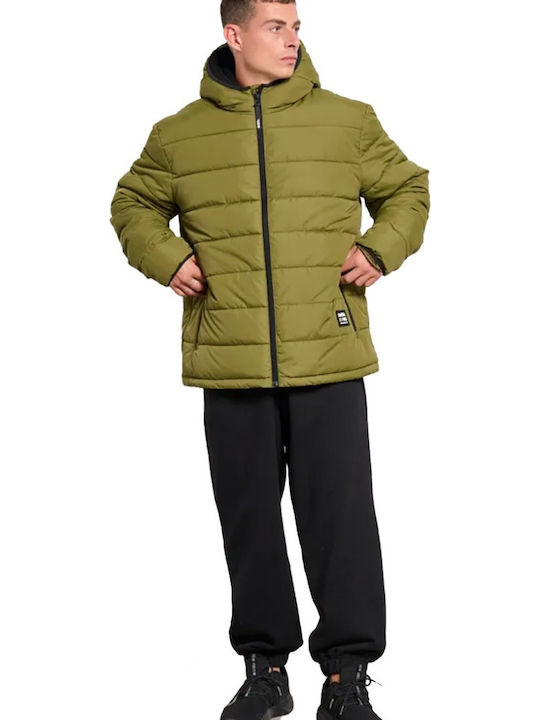 Jacke Puffer Khaki
