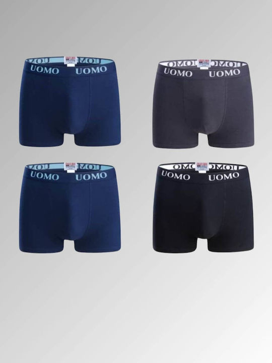Uomo Set boxeri pentru copii Multicolour 4buc