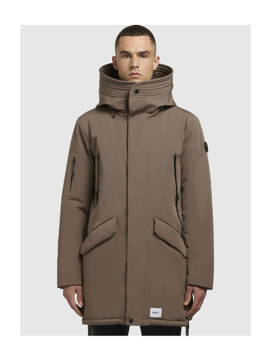 Jacke Wasserdicht Taupe
