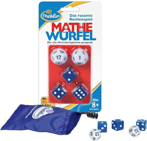 Επιτραπέζιο Παιχνίδι Math Dice για 2+ Παίκτες 8+ Ετών (GER) Think Fun