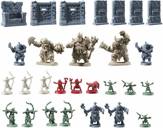 Spiel Erweiterung HeroQuest: Against the Ogre Horde für 2-5 Spieler 14+ Jahre (FR) Hasbro