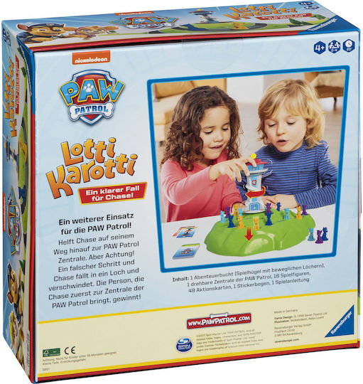 Board Game Paw Patrol Lotti Karotti for 2-4 Players 4+ Years Old (GER) Ravensburger