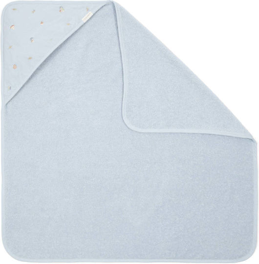 Little Dutch Baby Bath Towel with Hood 100x100cm