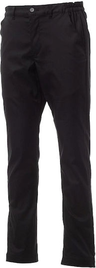 Payper Executive Chef Black Pants with Elastic Waist