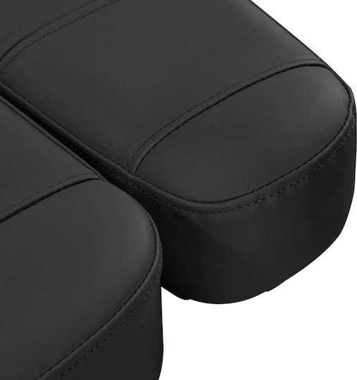 Activeshop Καρέκλα Αισθητικής Μαύρη με Ρυθμιζόμενο Ύψος και Ηλεκτρική Ανύψωση Sillon Classic