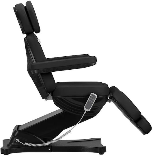 Activeshop Καρέκλα Αισθητικής Μαύρη με Ρυθμιζόμενο Ύψος και Ηλεκτρική Ανύψωση Sillon Classic