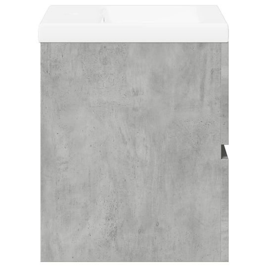 vidaXL Countertop with Sink L41xW45xH38.5cm Gray
