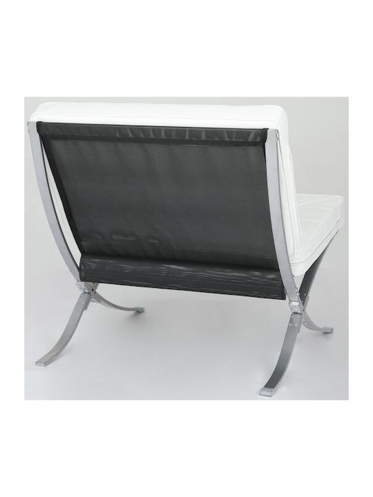 Casablanca din Piele Ecologică Leuko 75x78x78cm