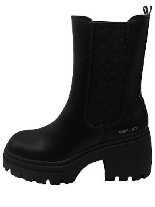 Replay Boots Black RN840004S-0003