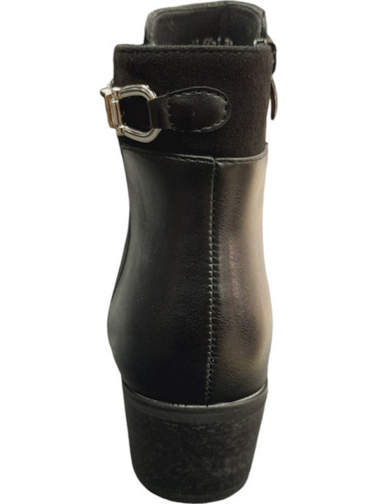 Stiefeletten Damen Schwarz