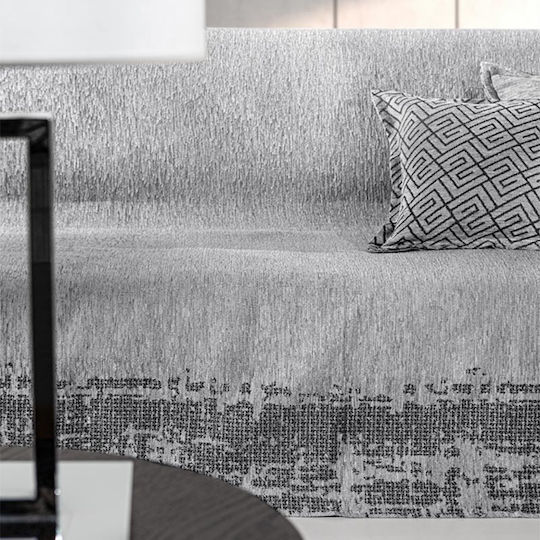 Guy Laroche Perth Фотьойл Throw Chenille 180x150 см Сребърен