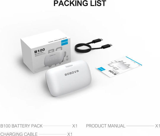 Bobovr B100 Akku Bobovr S3 Pro Meta Quest 3