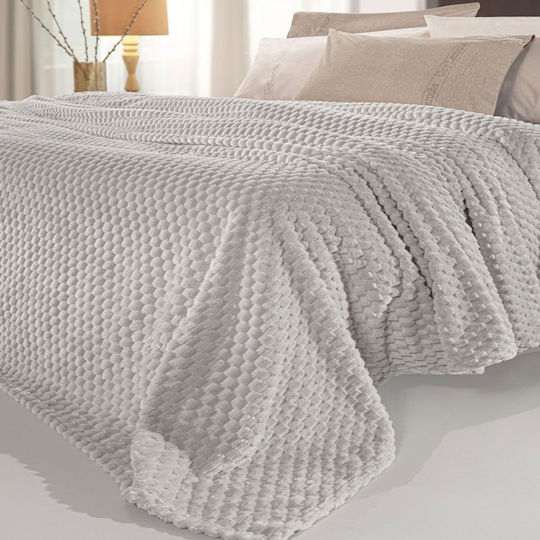 Guy Laroche Smoothie Set Decke Fleece Übergröße 220x240cm Elephant
