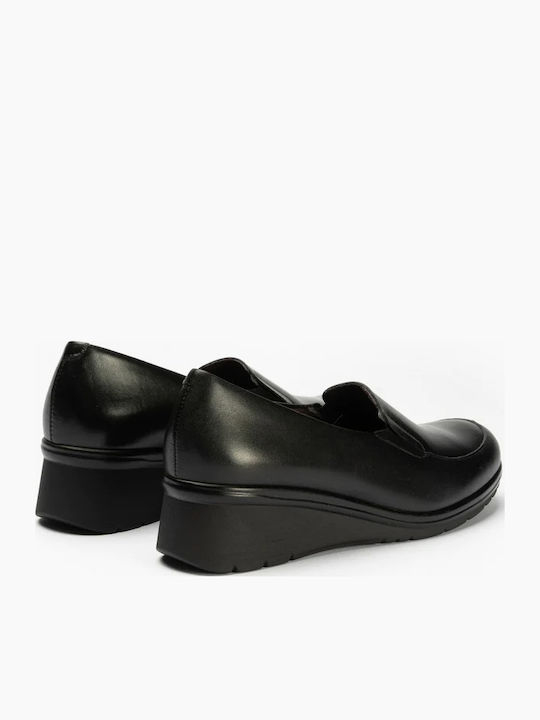 Leder Damen Mokassins in Braun Farbe