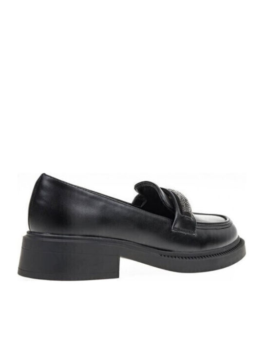 Γυναικεία Loafers σε Μαύρο Χρώμα