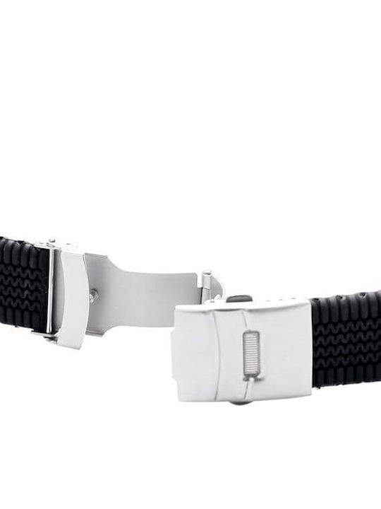 Rubber Strap Black 24mm