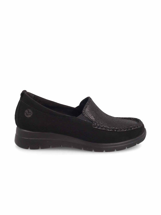 Damen Mokassins in Schwarz Farbe
