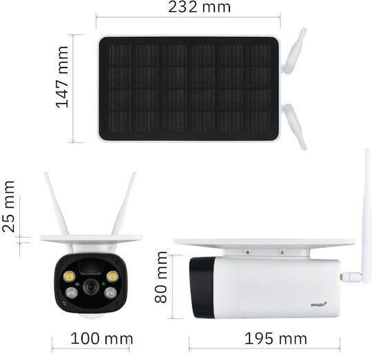 Netatmo IP Κάμερα Παρακολούθησης Full HD+ 4MP Αδιάβροχη Μπαταρίας με Αμφίδρομη Επικοινωνία