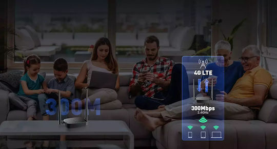 Tenda MF3 v1 Ασύρματο 4G Router Wi‑Fi 6