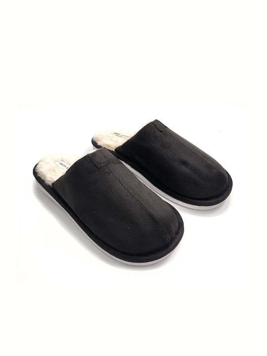 Jomix Winter Women's Slippers in Black color