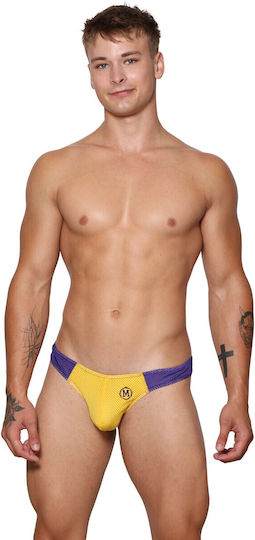 Marcuse Ανδρικό Sexy String Κίτρινο