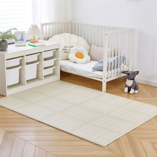 Hakuna Matte Puzzle de podea pentru copii Eva Monocrom Beige 16buc