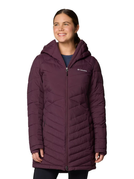 Columbia Jacket Puffer Burgundy