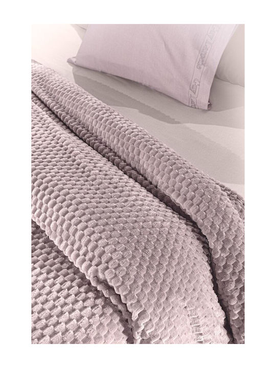 Guy Laroche Smoothie Pătură Polar Fleece Simplă 160x220 cm Melanze