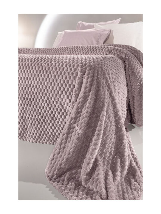 Guy Laroche Smoothie Set Pătură Polar Fleece Superdublă 220x240cm Melanze