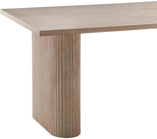 Loozir Esszimmer- und Küchentisch Natürlich Holzschatten 180x90x75cm