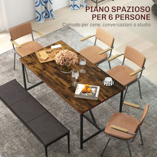 Tisch Speisesaal Metall Coffee 150x80x75cm
