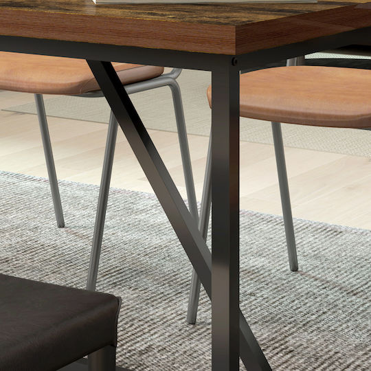 Tisch Speisesaal Metall Coffee 150x80x75cm
