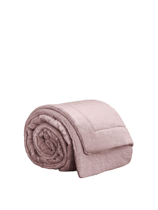 Nima Bettbezug Einzelbett 160x220cm Nuan Powder Pink 700Gsm