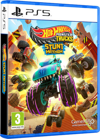 Hot Wheels Monster Trucks: Stunt Mayhem PS5 Game