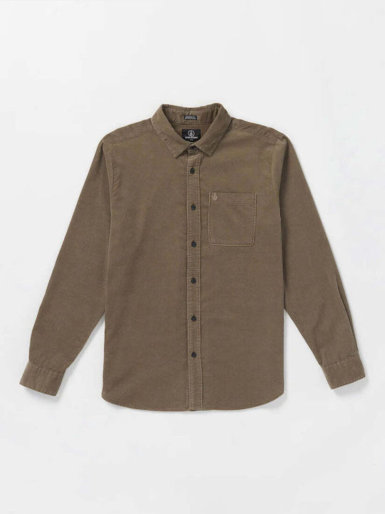 Volcom Corduroy Shirt Teak