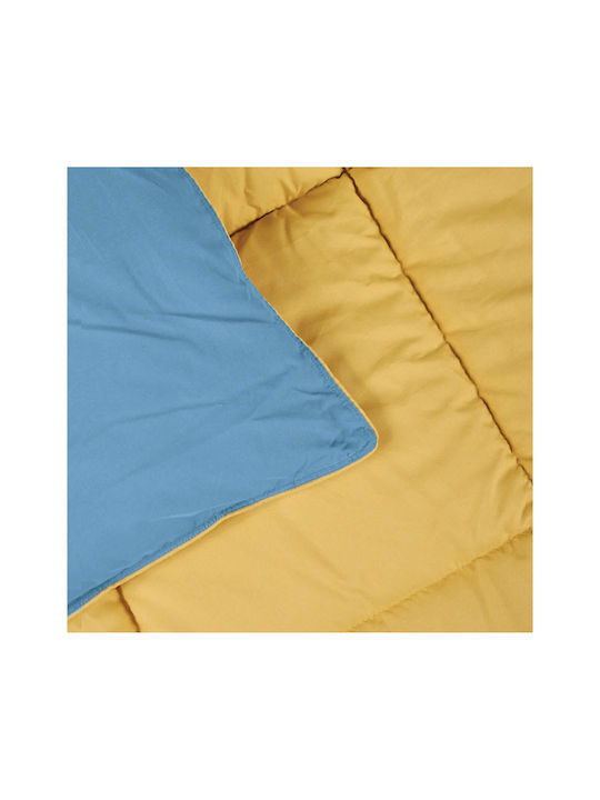 Das Home Duvet Queen with Microfiber Filling 220x240cm 9644 Yellow 10.5 togs Togs