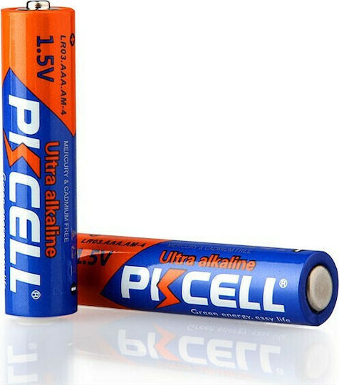 Pkcell Ultra Baterii Alcaline AAA 1.5V 4buc