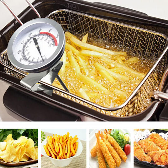 Pufo 31.5 Cm Long Probe Metal Kitchen Thermometer