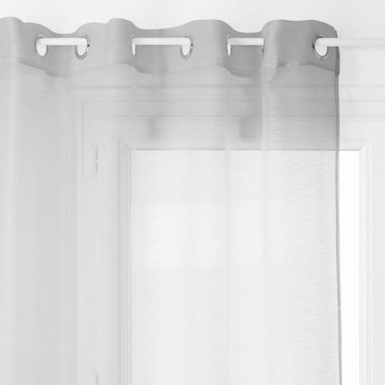 Atmosphera Moly Mit Grommets Graue 135x240cm