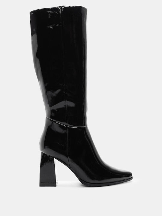 Luigi Women's Boots with High Heel Black