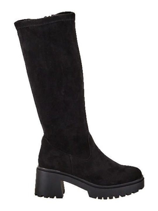 Elenross Suede Women's Boots Black