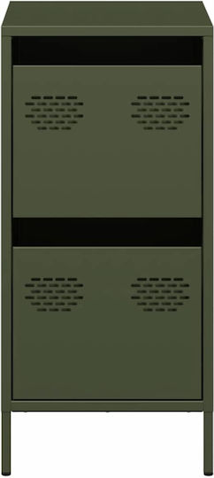 Sertar De Birou Metalic Verde Măsline 35x39x73.5cm