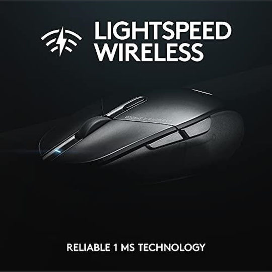 Logitech G303 Shroud Ασύρματο Gaming Ποντίκι 25000 DPI Μαύρο