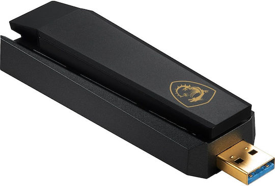 MSI GUAXE54 USB Network Adapter with Wireless Wi-Fi Connection